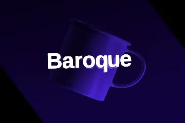 Baroque sans Typeface + Webfonts