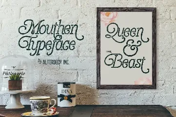 Mouthen Typeface font