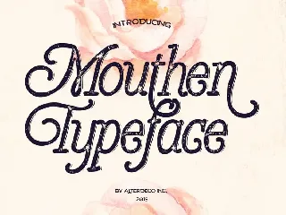 Mouthen Typeface font