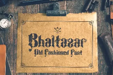 Bhaltazar Typeface font