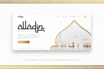 Jamillah Elegant Arabic font