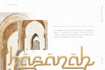 Jamillah Elegant Arabic font