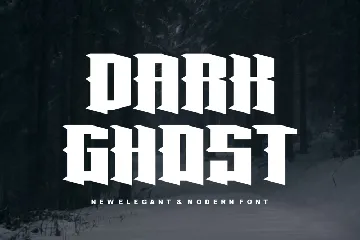 The Ghoster Font