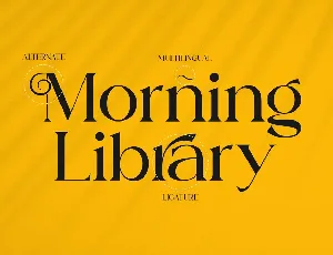 Aurora Modern Serif Font