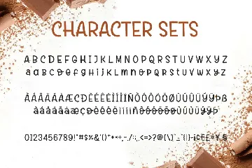 Choco Crepes font