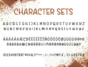 Choco Crepes font