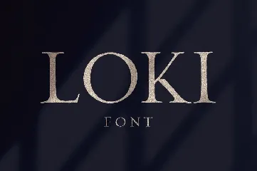 Loki - Free Sans Serif Brush Font