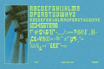 Asgard Slab Serif Font