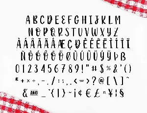 Bread Lovers font