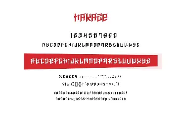 Hakaze Font