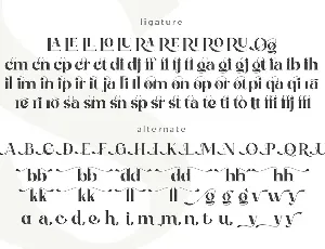 Ogelic font