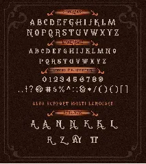 Vintage Font