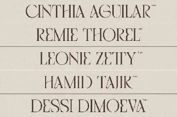 Chemre - Elegant Serif font