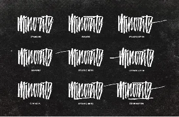 Minority font