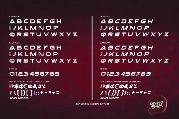 Crypto Scam - Modern Typeface font