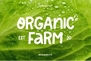 Moreganic - Organic Font