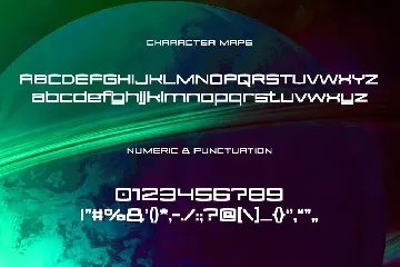 Team Picko - Space Techno Display Font