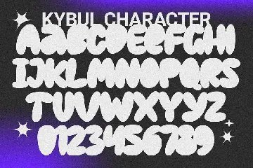 Kybul - Casual Bubbly font