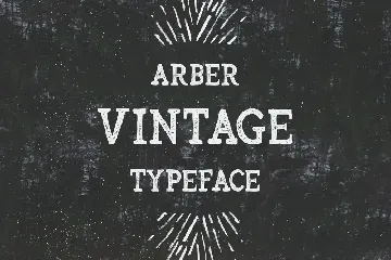 Arber Vintage Font