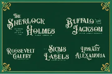 The Victorian Elders font