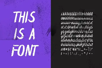 Espa Extended Handwritten Brush Font