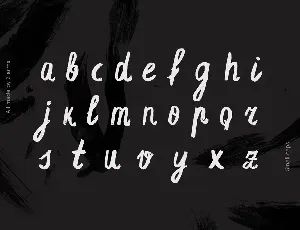 Espa Extended Handwritten Brush Font