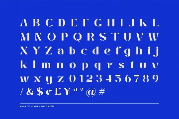 Modern Font