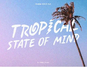 Soda Berry - Tropical Display font