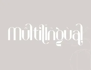 Behila Modern Display Font