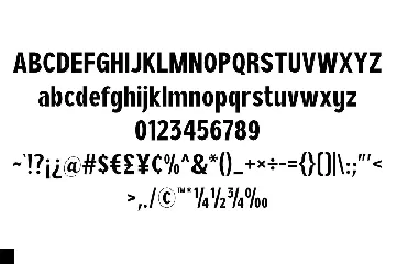 Reanimation - Display Font Combination