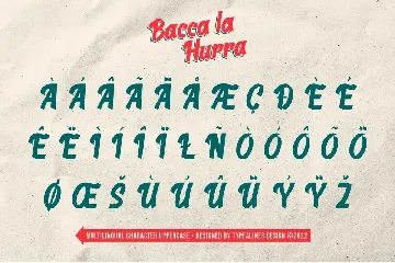 Bacca la Hurra font