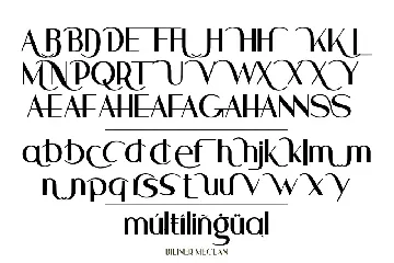 Biliner Meclan - Minimalist Sans font