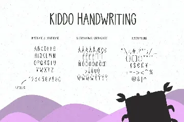 Kiddo Handwriting font