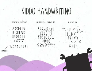 Kiddo Handwriting font