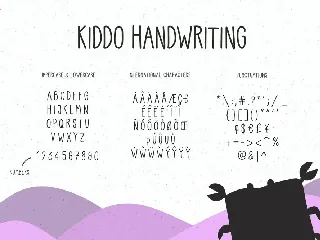 Kiddo Handwriting font