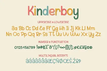 Kinderboy | Quirky Font