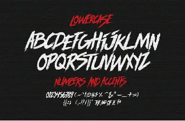 Violence font