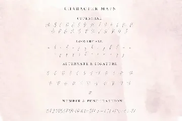 Beauty Heart - Lovely Calligraphy Font