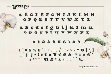 Bunga font