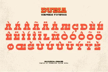 Dubia font