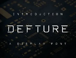 Defture Font