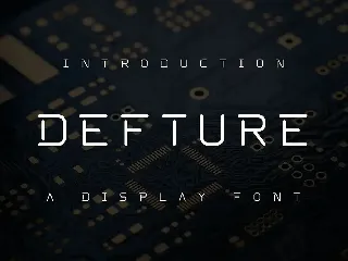 Defture Font