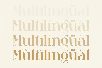 Qebil Stylish Display Font