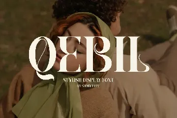 Qebil Stylish Display Font