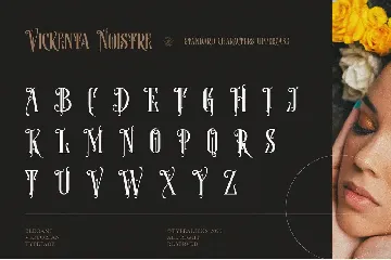 Vickenta Noistre font