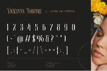 Vickenta Noistre font