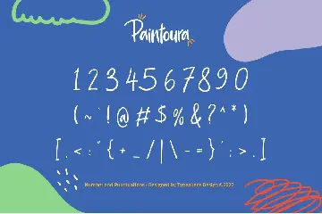 Paintoura font