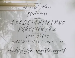 Wistonia Signature font