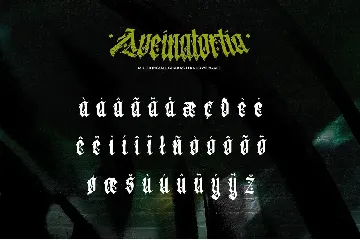 Aveinatortia font