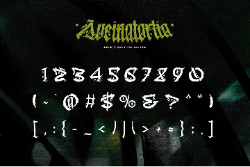 Aveinatortia font